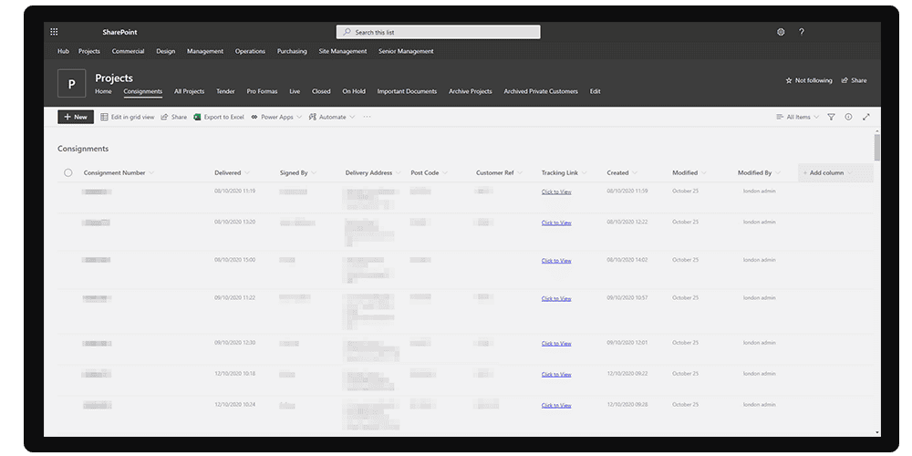sharepoint for project management