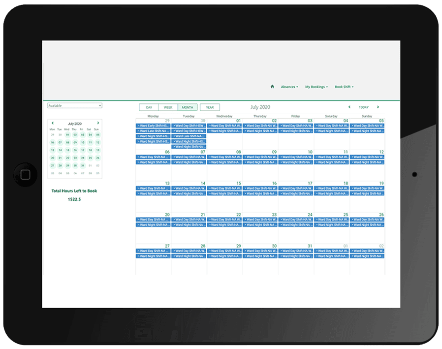 Digital Rostering Software